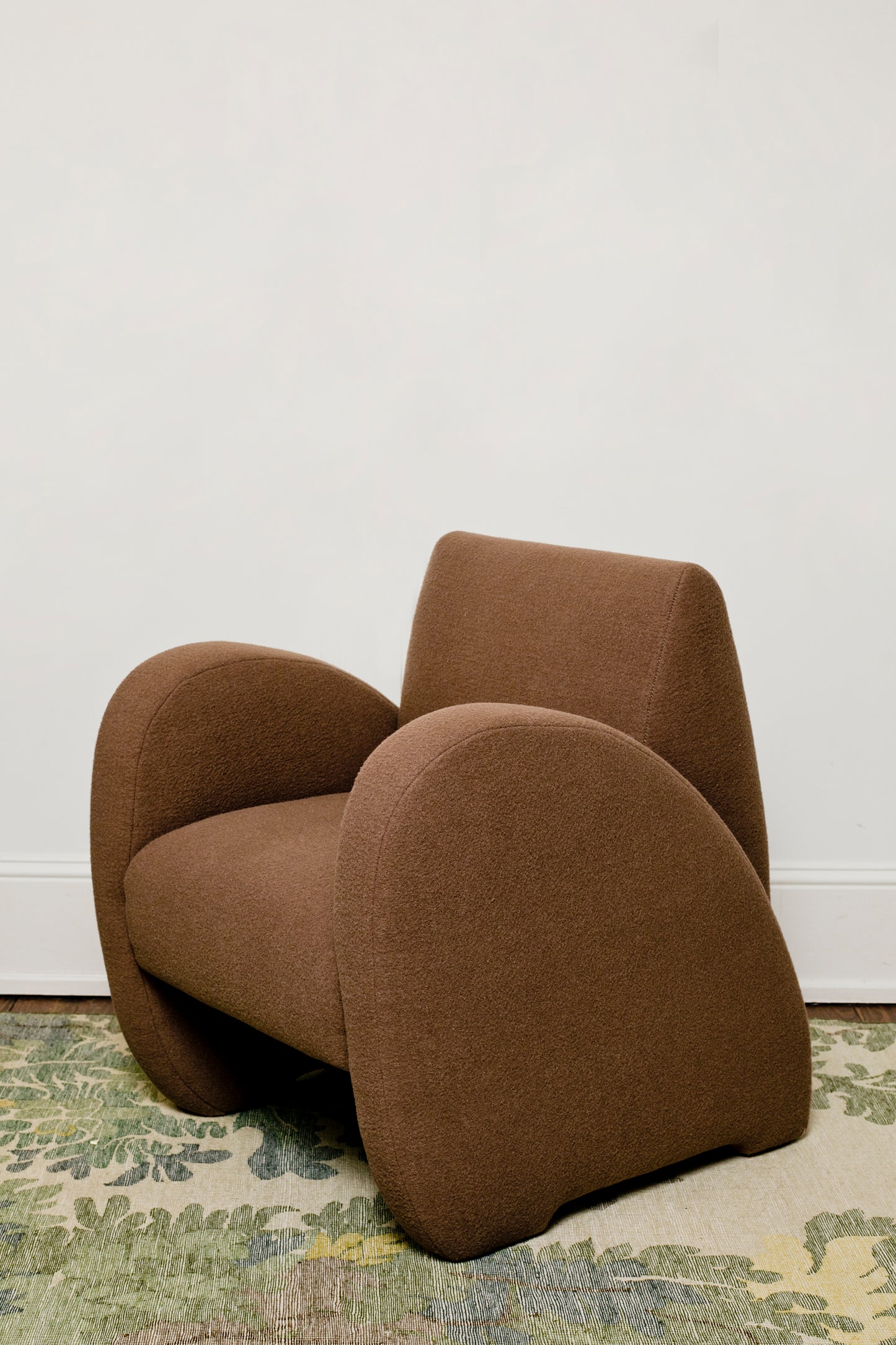 Mauve Cashmere Vintage Club Chair