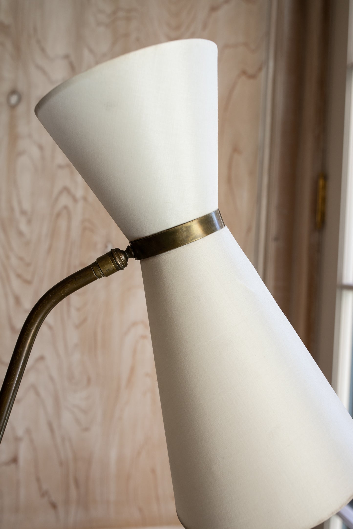 French Modernist Counterbalance Floor Lamp