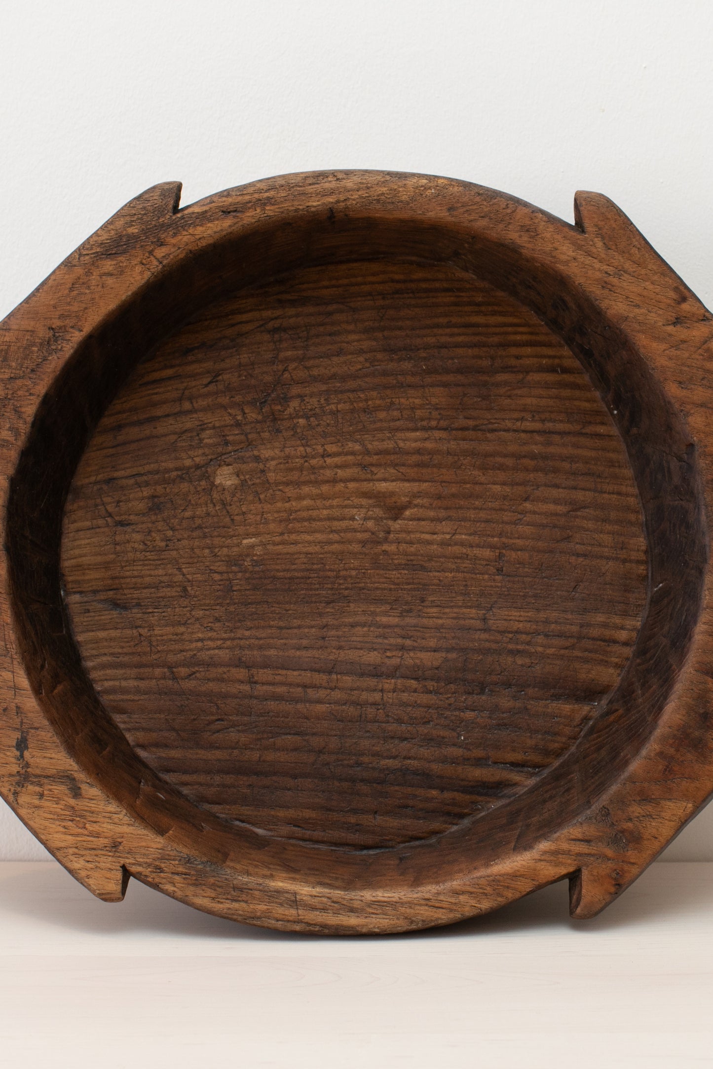 Wooden Indian Parat Bowl
