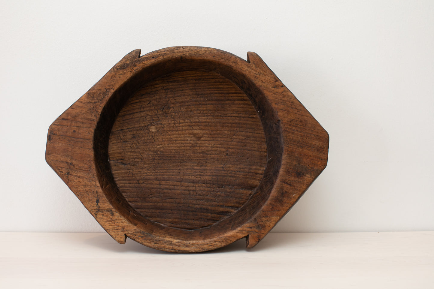 Wooden Indian Parat Bowl