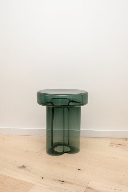 Miniforms Green Glass Soda Side Table