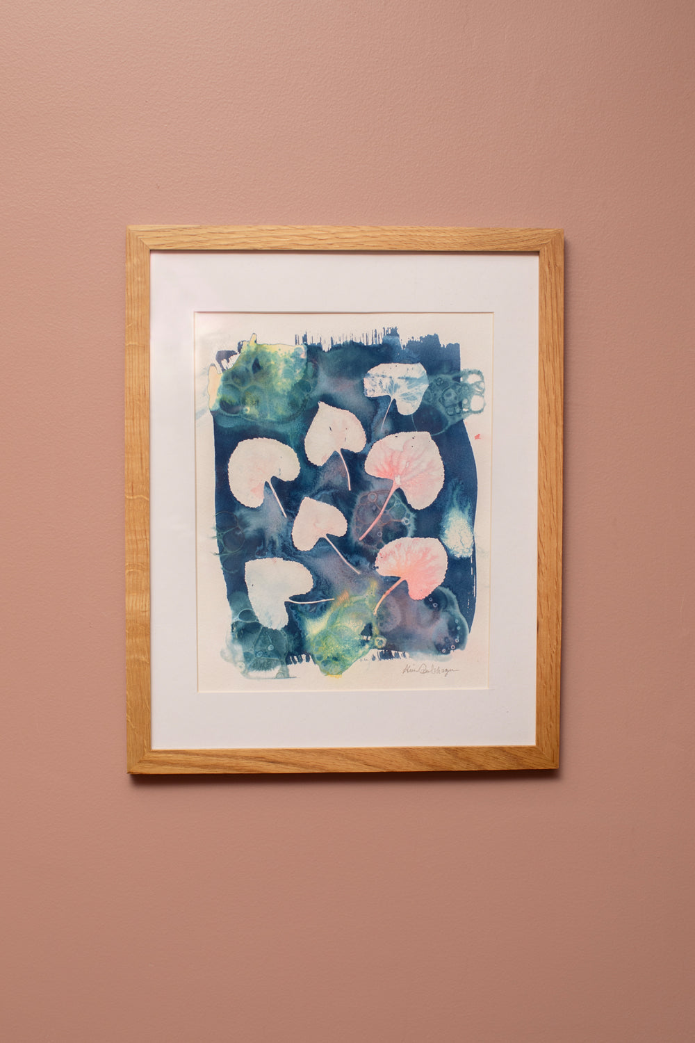 In My Garden Cyanotypes by Alissa Drolshagen