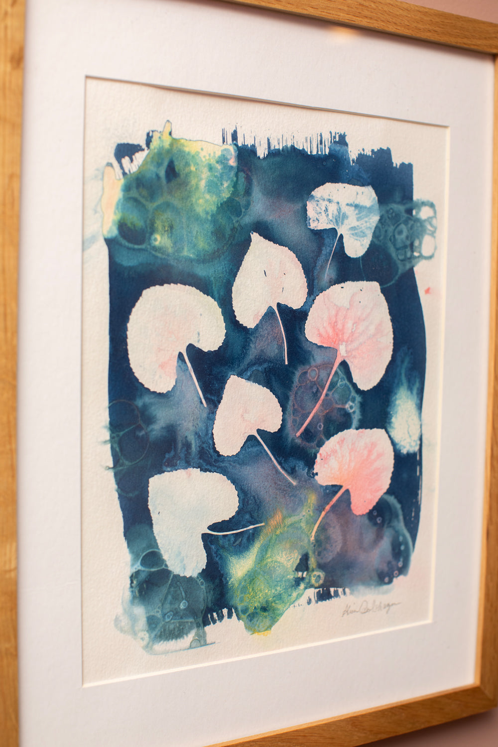 In My Garden Cyanotypes by Alissa Drolshagen