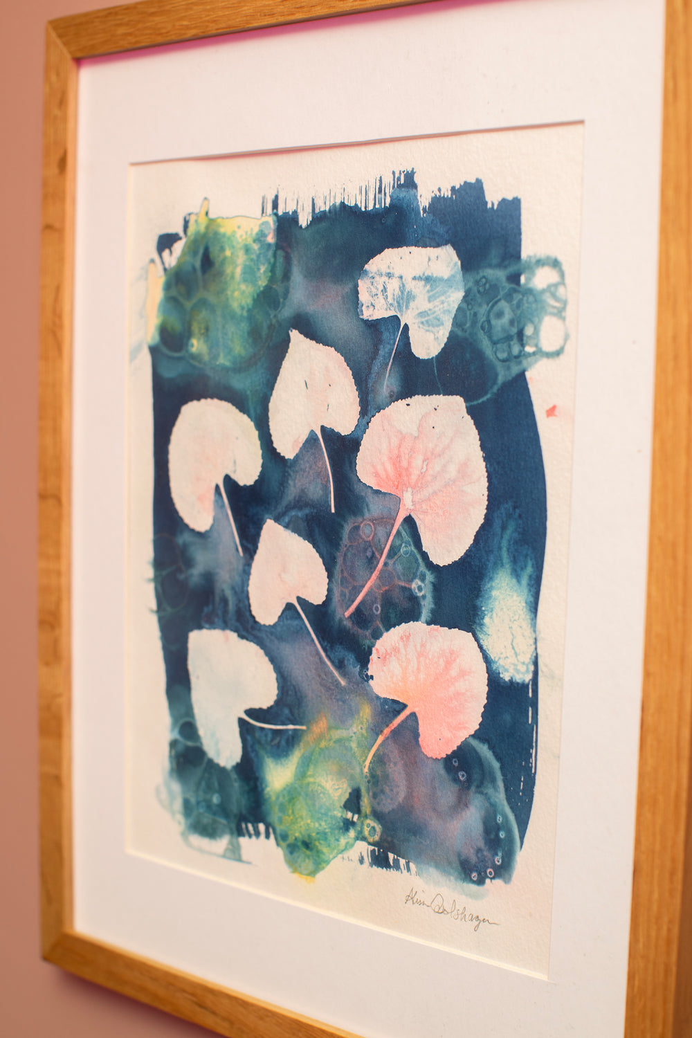 In My Garden Cyanotypes by Alissa Drolshagen