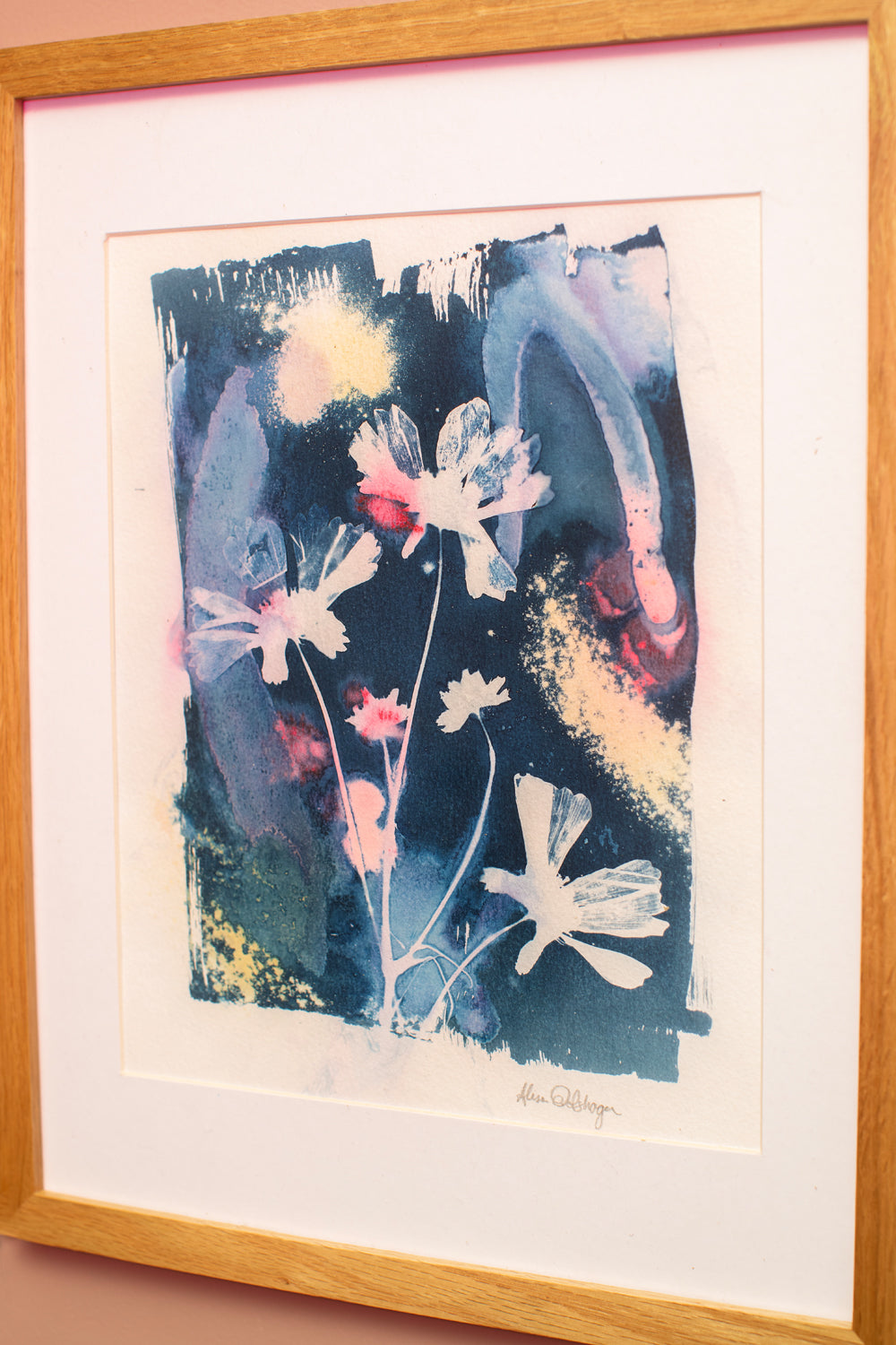 In My Garden Cyanotypes by Alissa Drolshagen