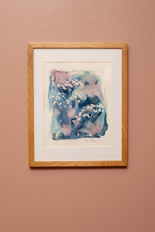 In My Garden Cyanotypes by Alissa Drolshagen