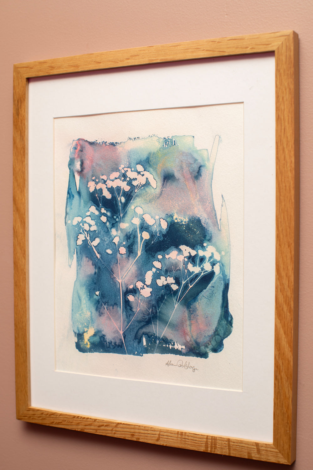 In My Garden Cyanotypes by Alissa Drolshagen