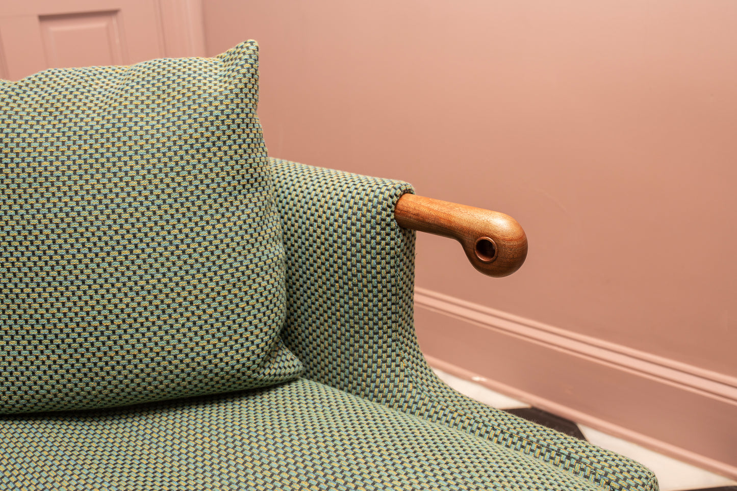 Green Abel Sofa by BDDW