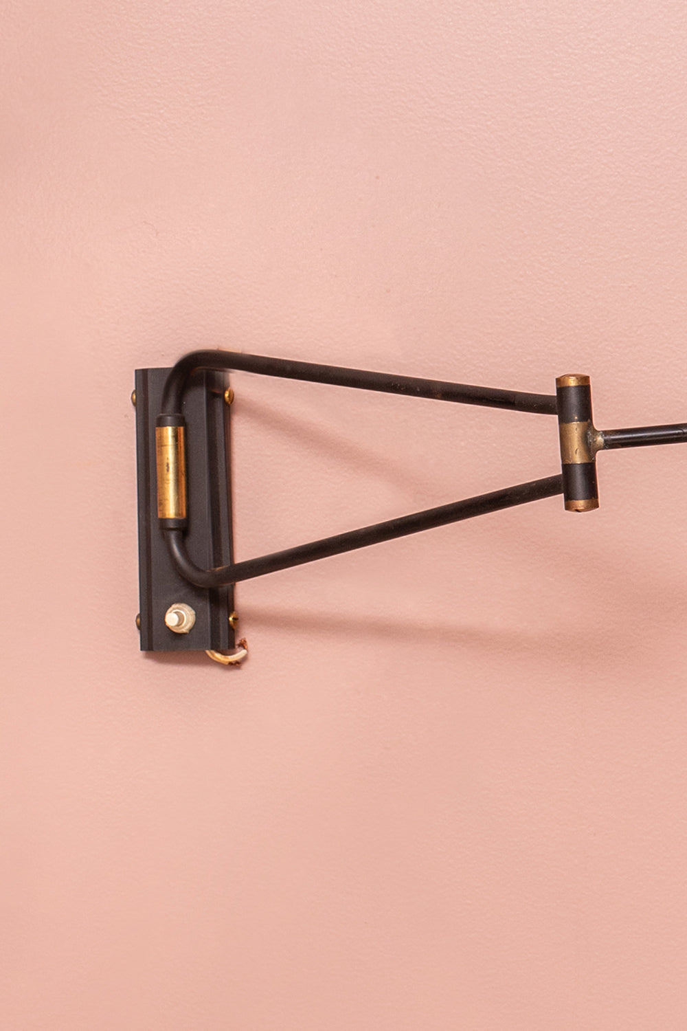Diabolo Swing Arm Wall Lamp by René Mathieu