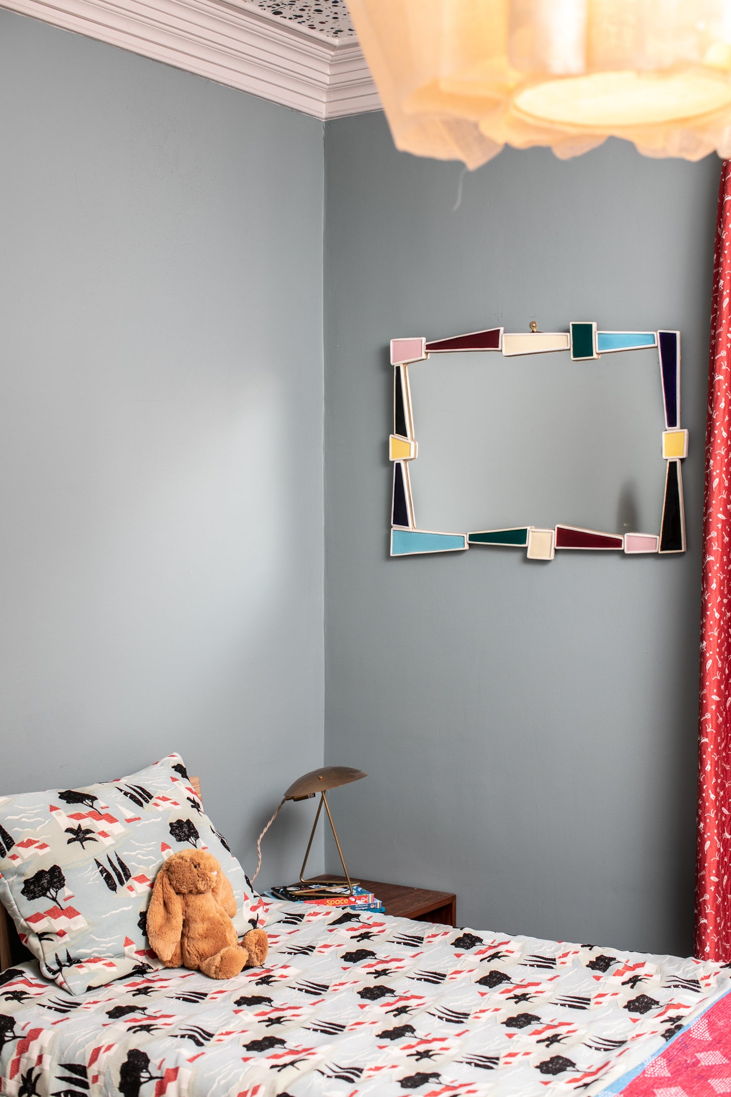 Cubism Colorblock Mirror