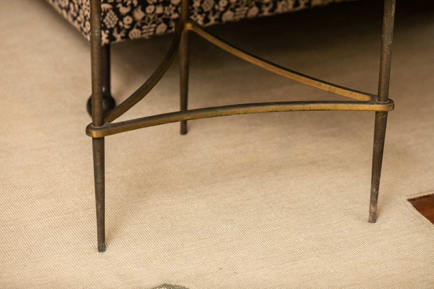 Marble & Glass End Table In the Manner of Gio Ponti