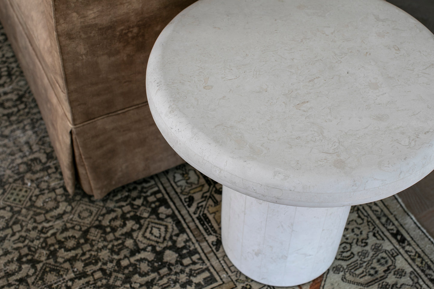 Italian Marble Side Tables