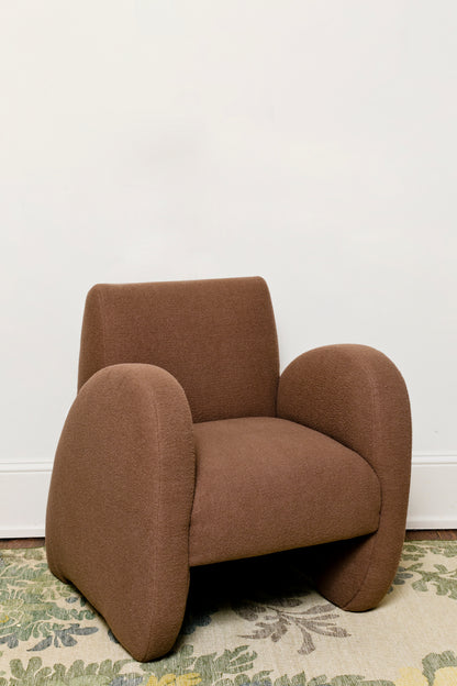 Mauve Cashmere Vintage Club Chair