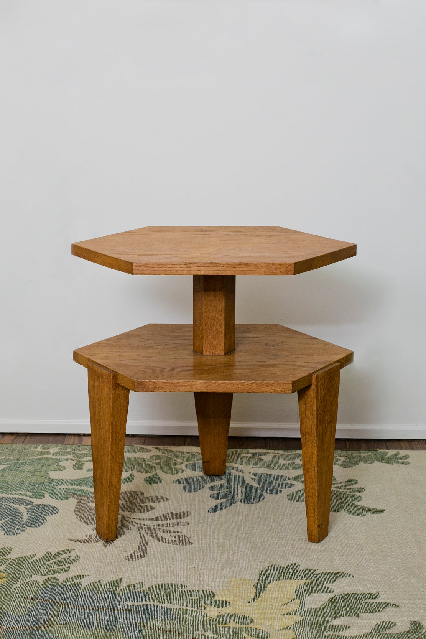 Tiered Hexagon Side Table