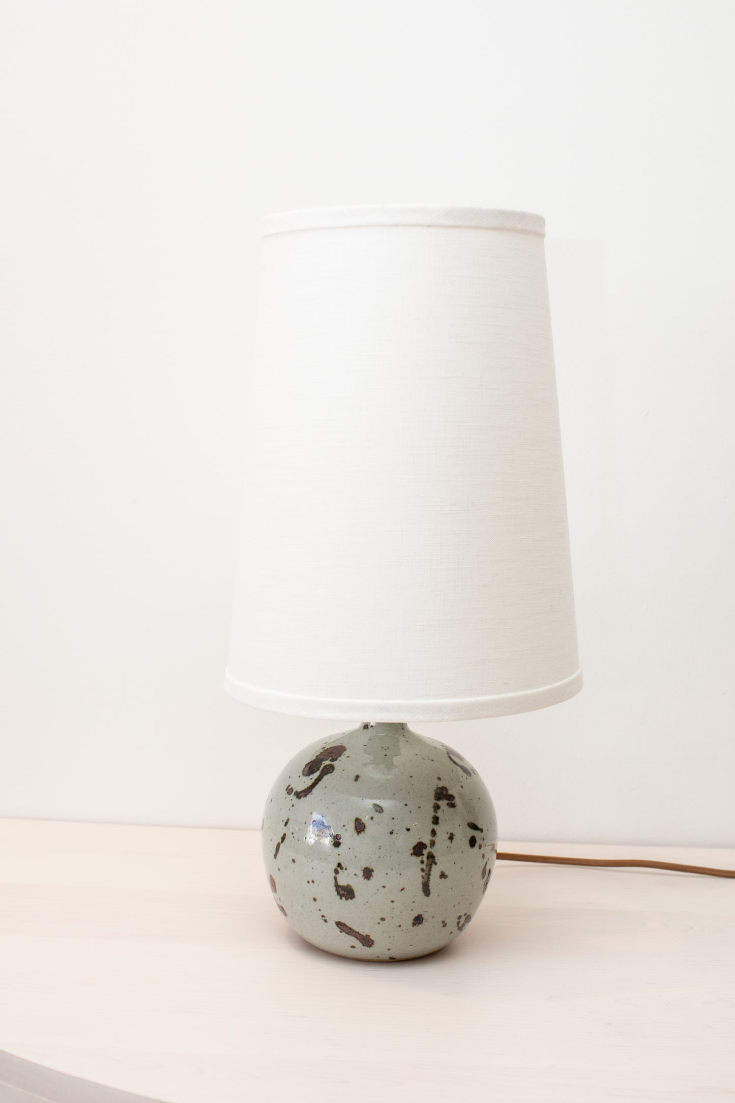 Light Blue Ceramic Table Lamp