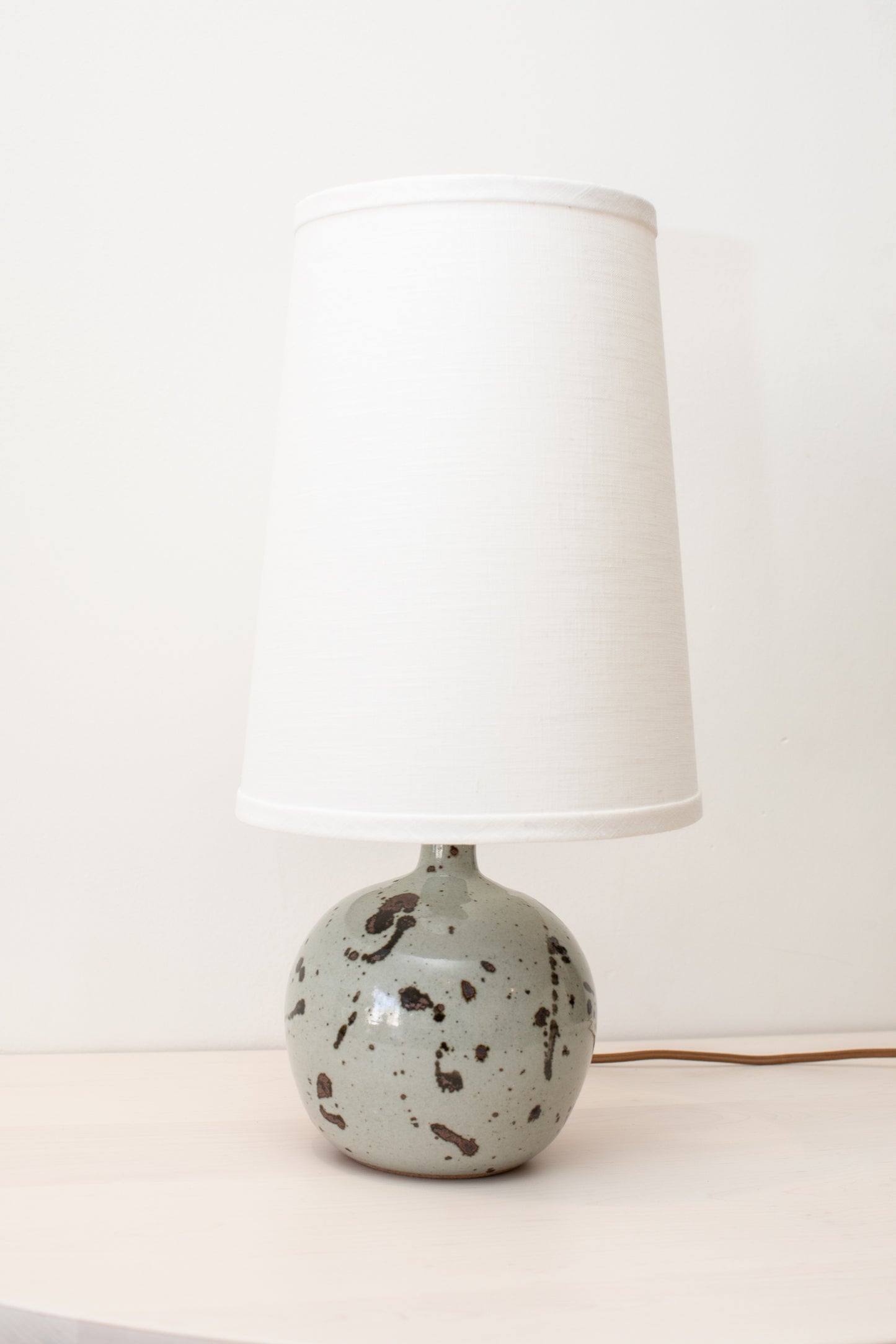 Light Blue Ceramic Table Lamp