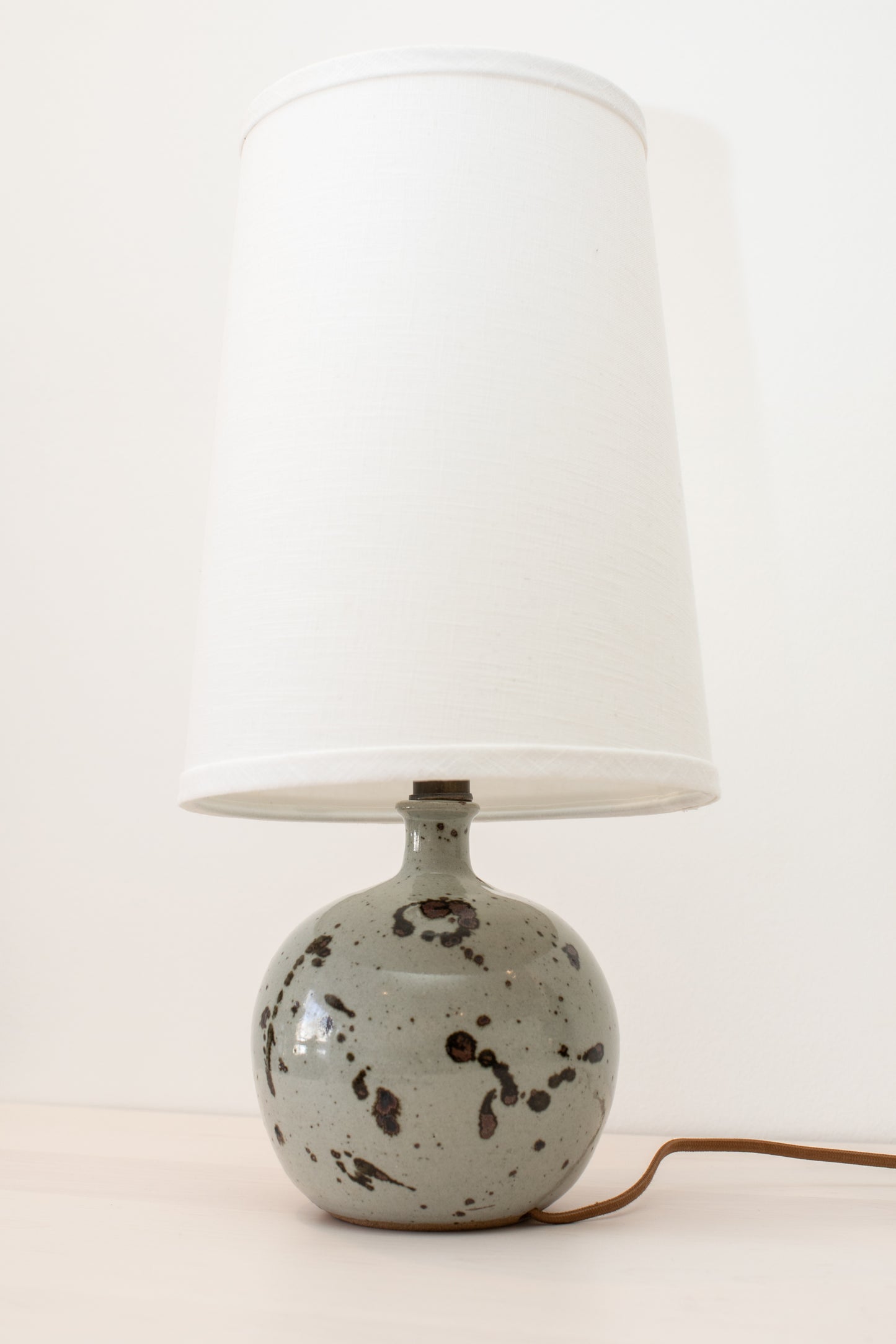 Light Blue Ceramic Table Lamp