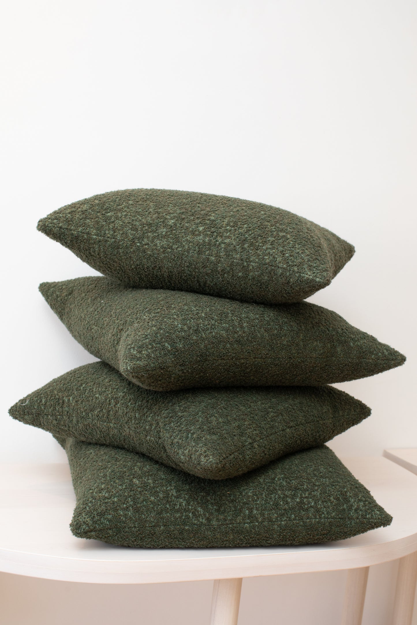 Large Sofa Pillow in Olive Green Filippo Uecher