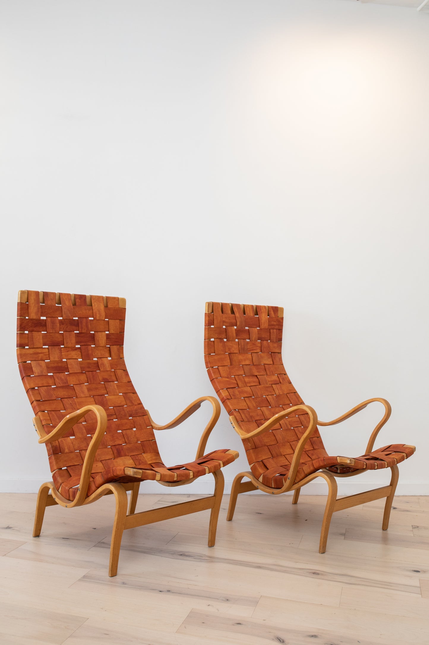 Bruno Mathsson Pernilla Lounge Chairs