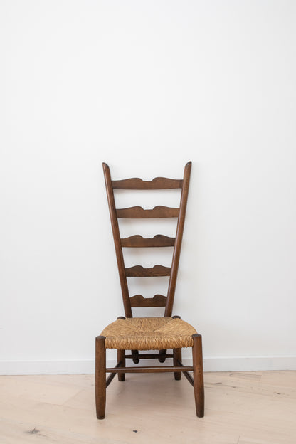 Gio Ponti Fireside High Back Chair