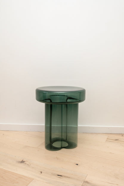 Miniforms Green Glass Soda Side Table