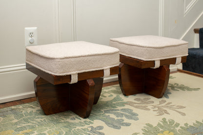 Walnut Stool in the Manner of George Nakashima