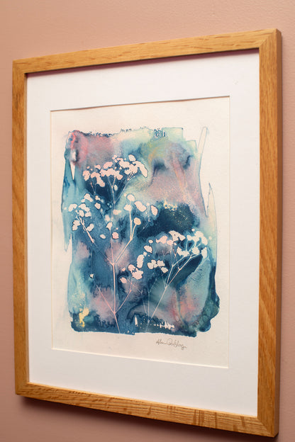 In My Garden Cyanotypes by Alissa Drolshagen