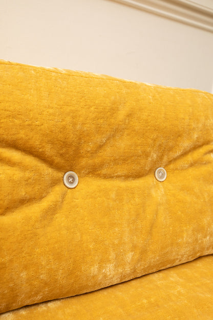Golden Yellow Abel Club Chairs by BDDW