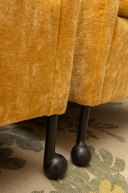 Golden Yellow Abel Club Chairs by BDDW