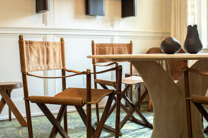 French Rosewood Directors Chairs