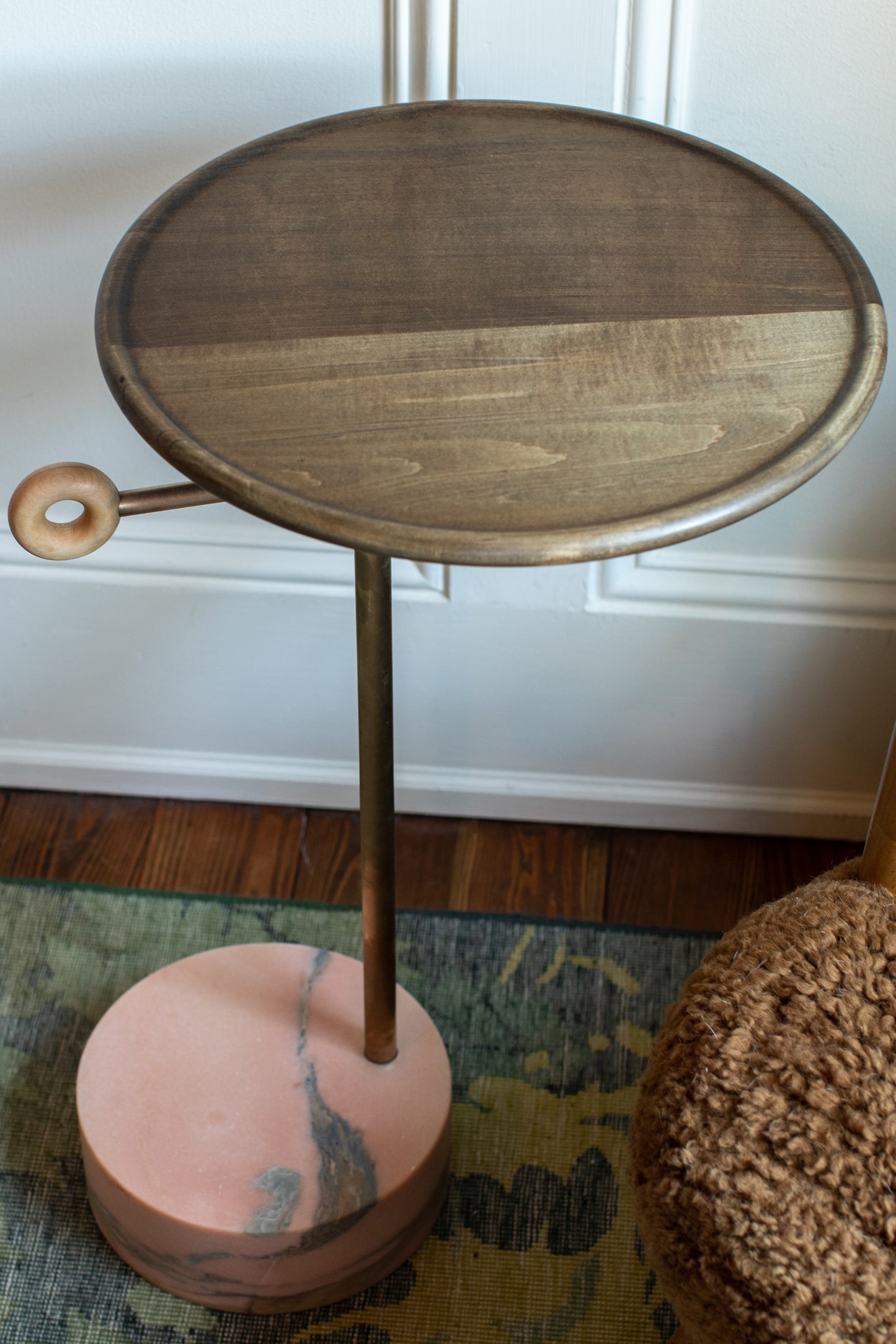 BDDW Pink Lug Side Table