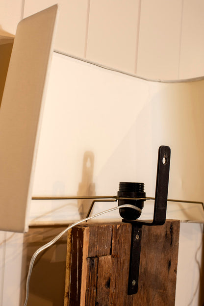 Gilded Gold and White Wood Wall Sconces