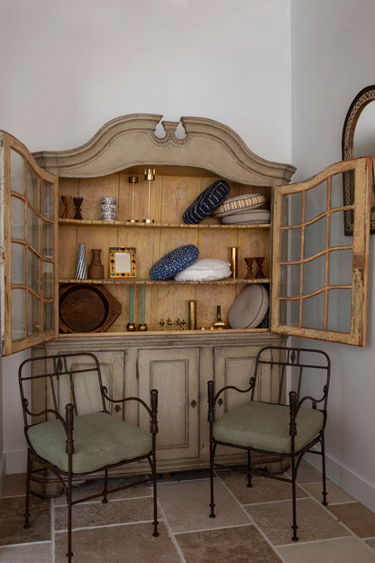 Gustavian Display Cabinet