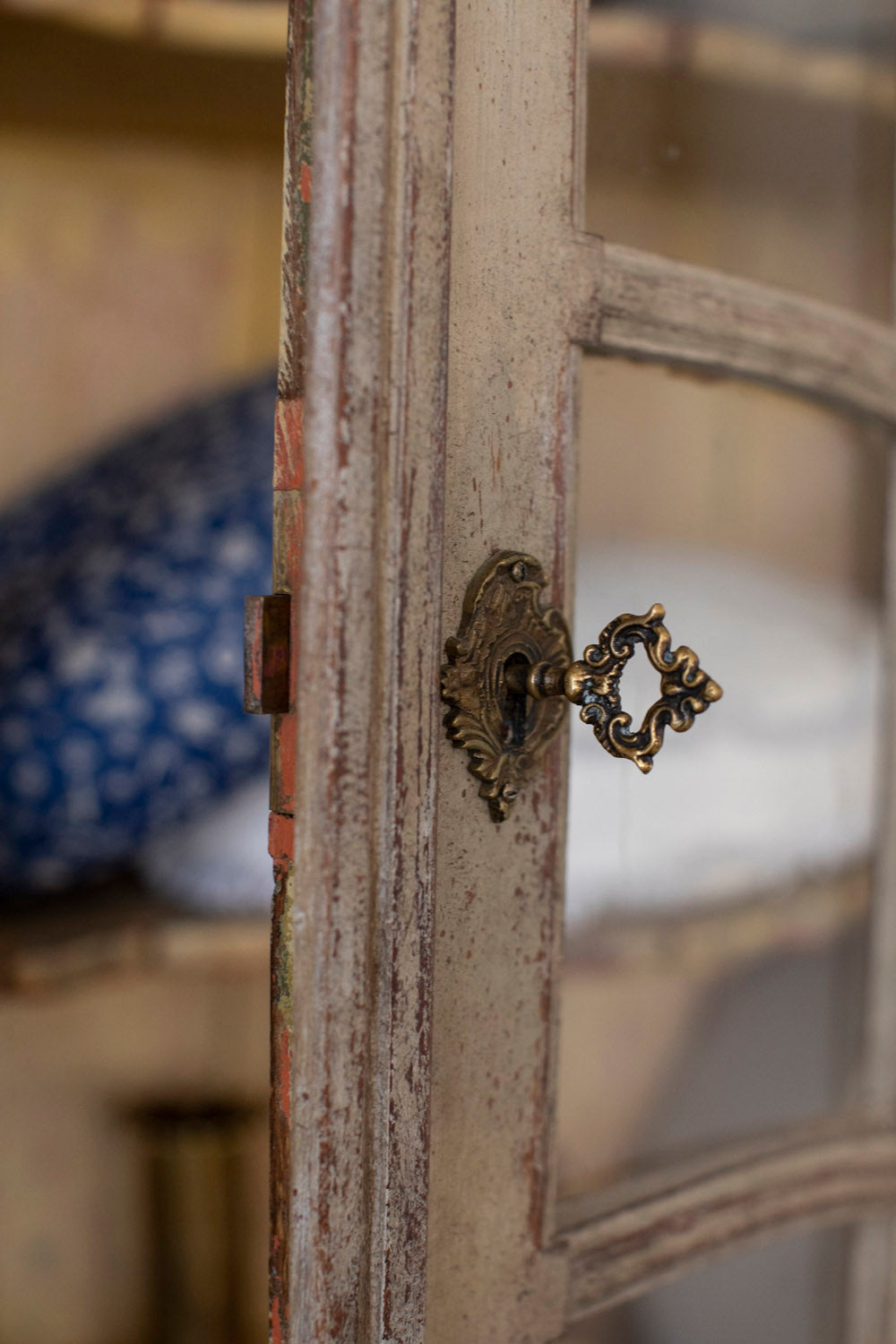 Gustavian Display Cabinet