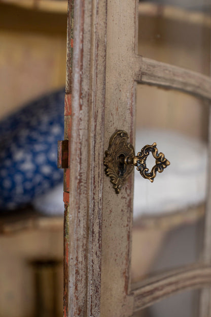 Gustavian Display Cabinet