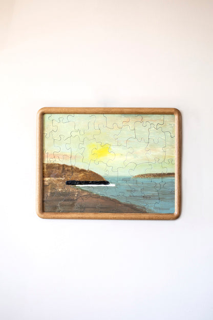 M. Crow "Hazy Day with Pigment" Jigsaw Puzzle Artwork