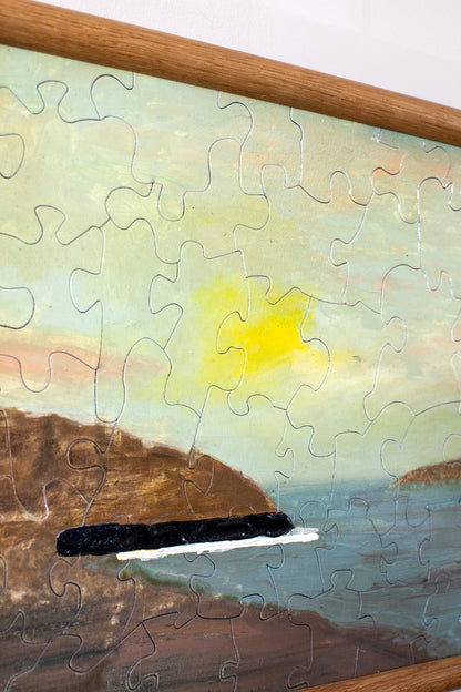 M. Crow "Hazy Day with Pigment" Jigsaw Puzzle Artwork