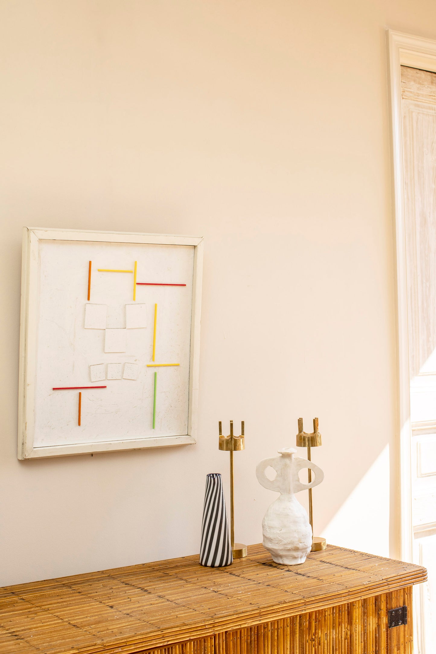 Funky Mondrian Inspired Wall Art