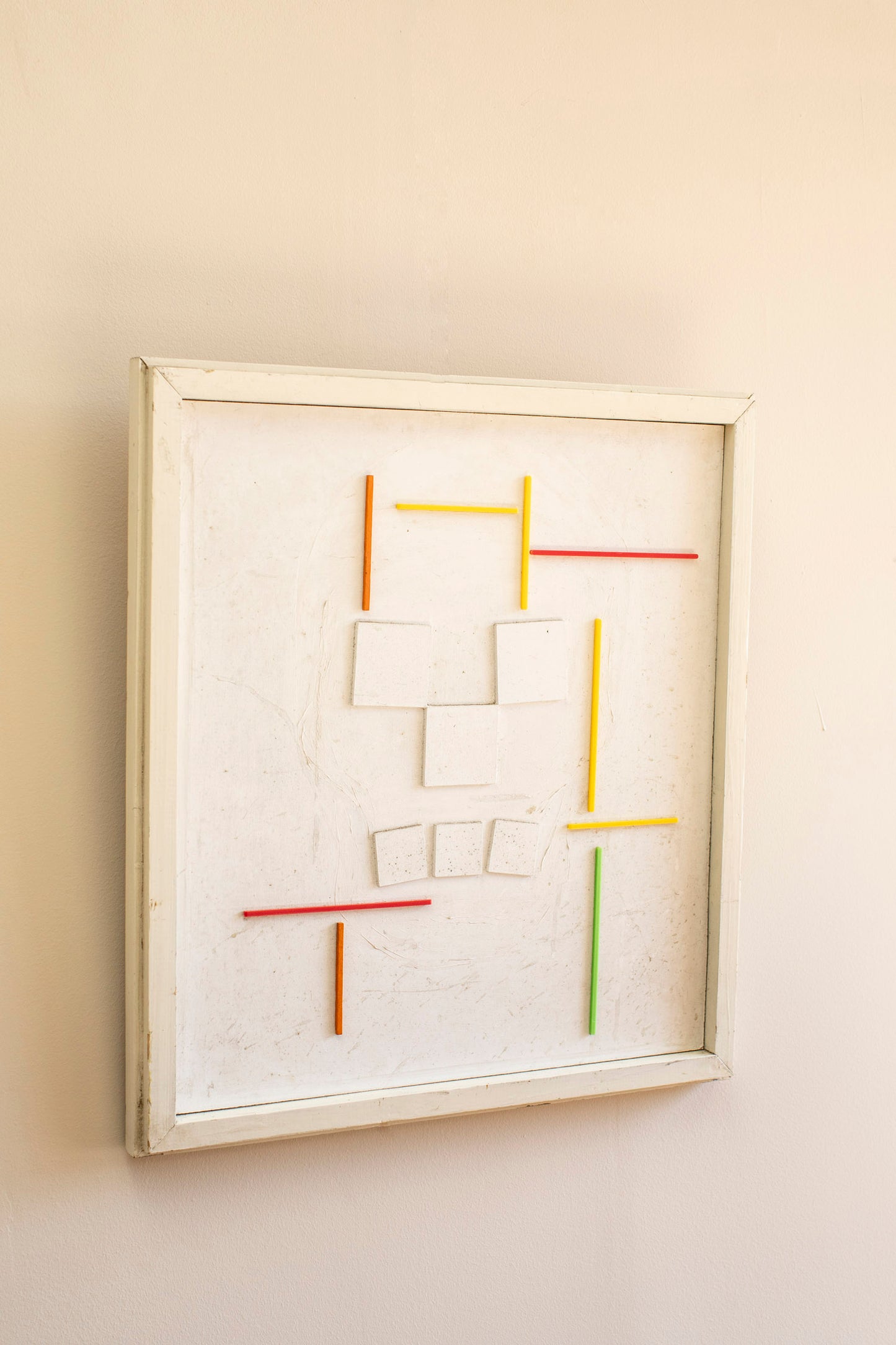 Funky Mondrian Inspired Wall Art