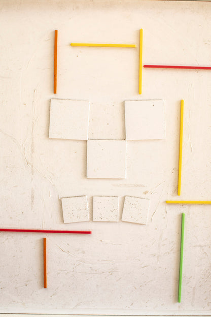 Funky Mondrian Inspired Wall Art