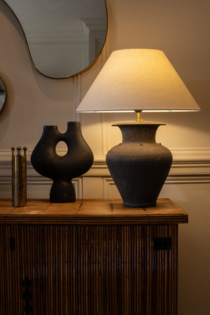Antique Khmer Vase Lamp