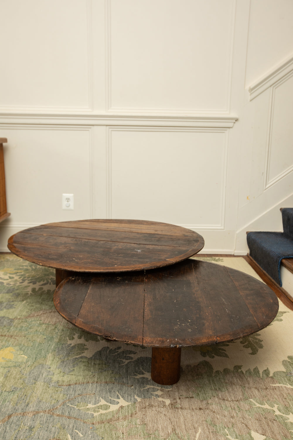 Brutalist Round Coffee Tables