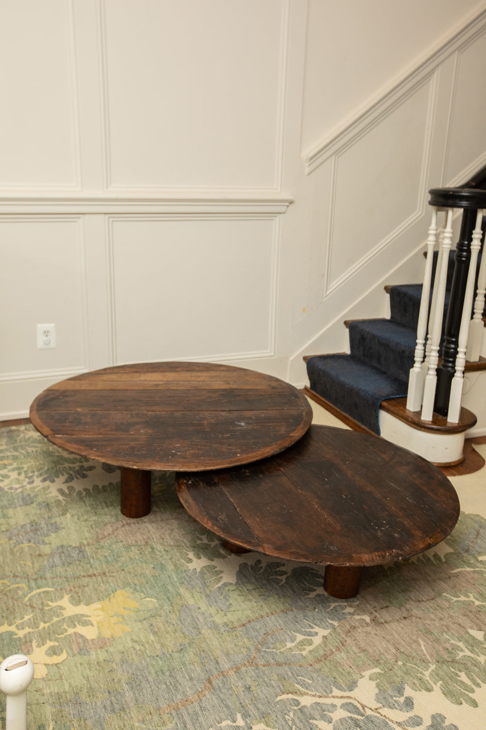 Brutalist Round Coffee Tables