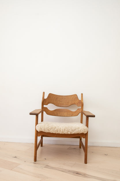 Henning Kjaernulf Oak Lounge Chair