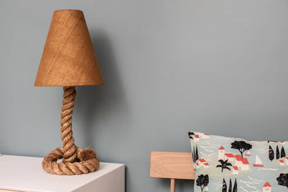 Audoux-Minet Twisted Rope Table Lamp