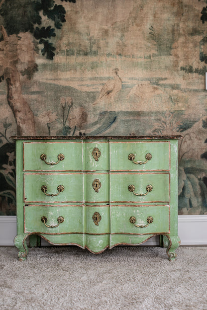 Green Antique Dresser