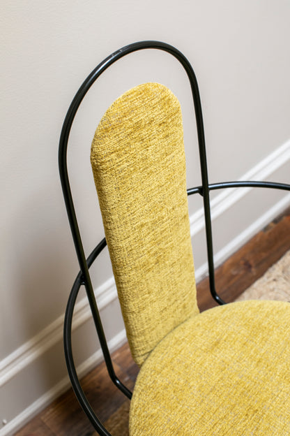 Italian Iron Desk Chair