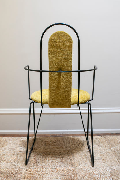 Italian Iron Desk Chair